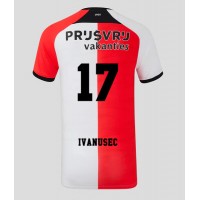 Camiseta Feyenoord Luka Ivanusec #17 Primera Equipación Replica 2024-25 mangas cortas
